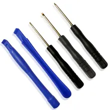 500 наборов 8 в 1, набор для ремонта, открывающиеся инструменты с 5 точечными звездочками, пятиконечный звездообразный ключ, отвертка для IPHONE 4, 4S, 5, 5S, мобильного телефона