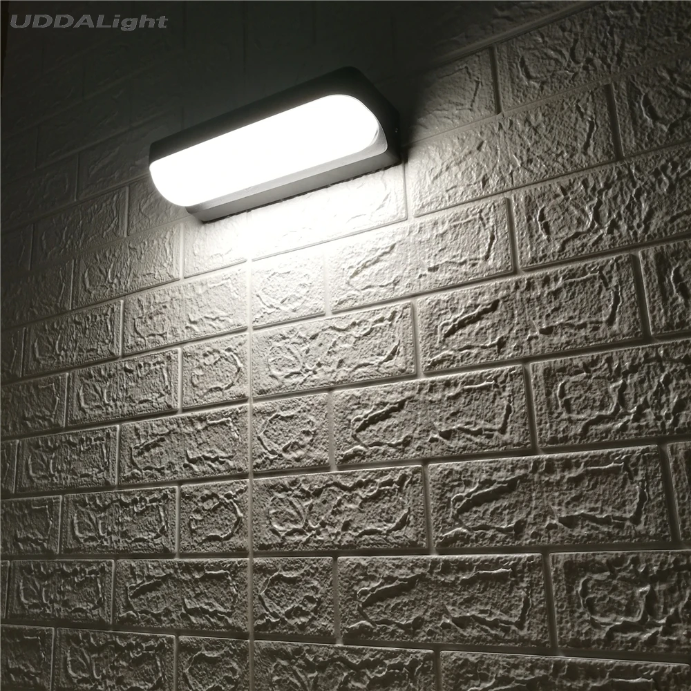 Exterior da Lâmpada a Luz Impermeável w da Parede Conduziu 160mm 260mm 12 w 7 Smd 10 Luminárias de parede externas