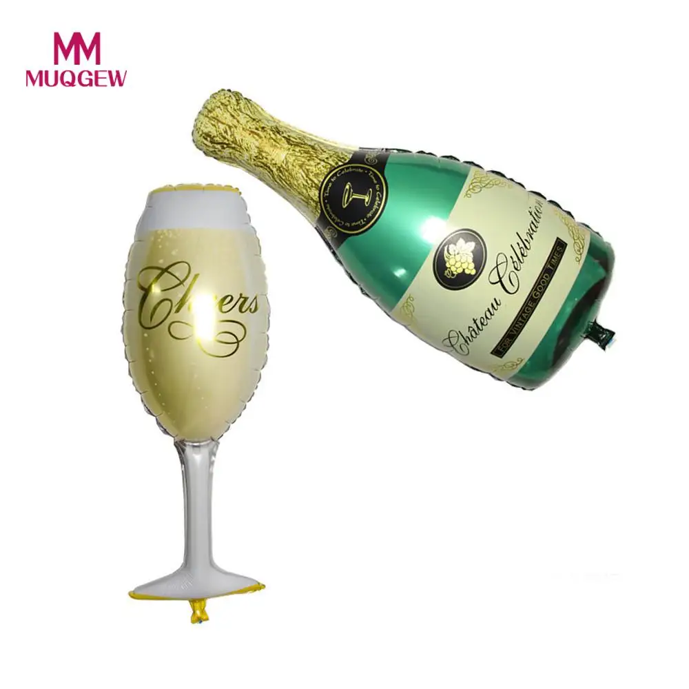 

Champagne Foil Balloons Kids Party Birthday Wedding Decor Ballon Child Gift#25