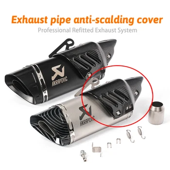 

Exhaust pipe anti-scalding cover