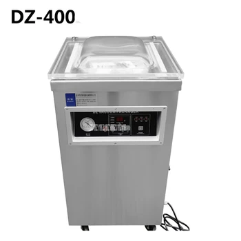 

DZ-400 220V/50hz food rice tea vacuum sealer, vacuum packing machine vacuum chamber, aluminum bags vacuum sealing machine