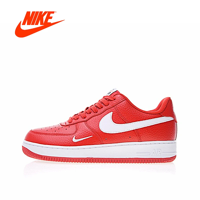 

Original New Arrival Authentic Nike Air Force 1 Low Mini Swoosh Men's Comfortable Skateboarding Shoes Sport Sneakers 820266-606
