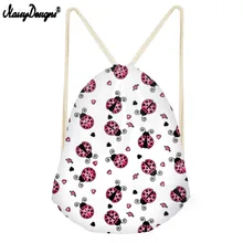 Бесшумные дизайнерские высококачественные шнурки сумка для Desigual Божья коровка маленькие детские рюкзаки для девочек и мальчиков повседневные спортивные сумки Прямая