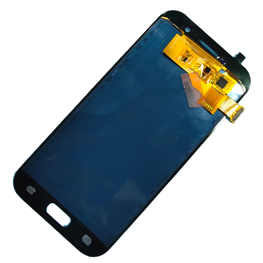 Cena Test wyświetlacza LCD do Samsung Galaxy A5 2017 A520 montaż digitizera ekranu dotykowego wyświetlacz LCD do Samsung A5 2017 A520 A520F TFT