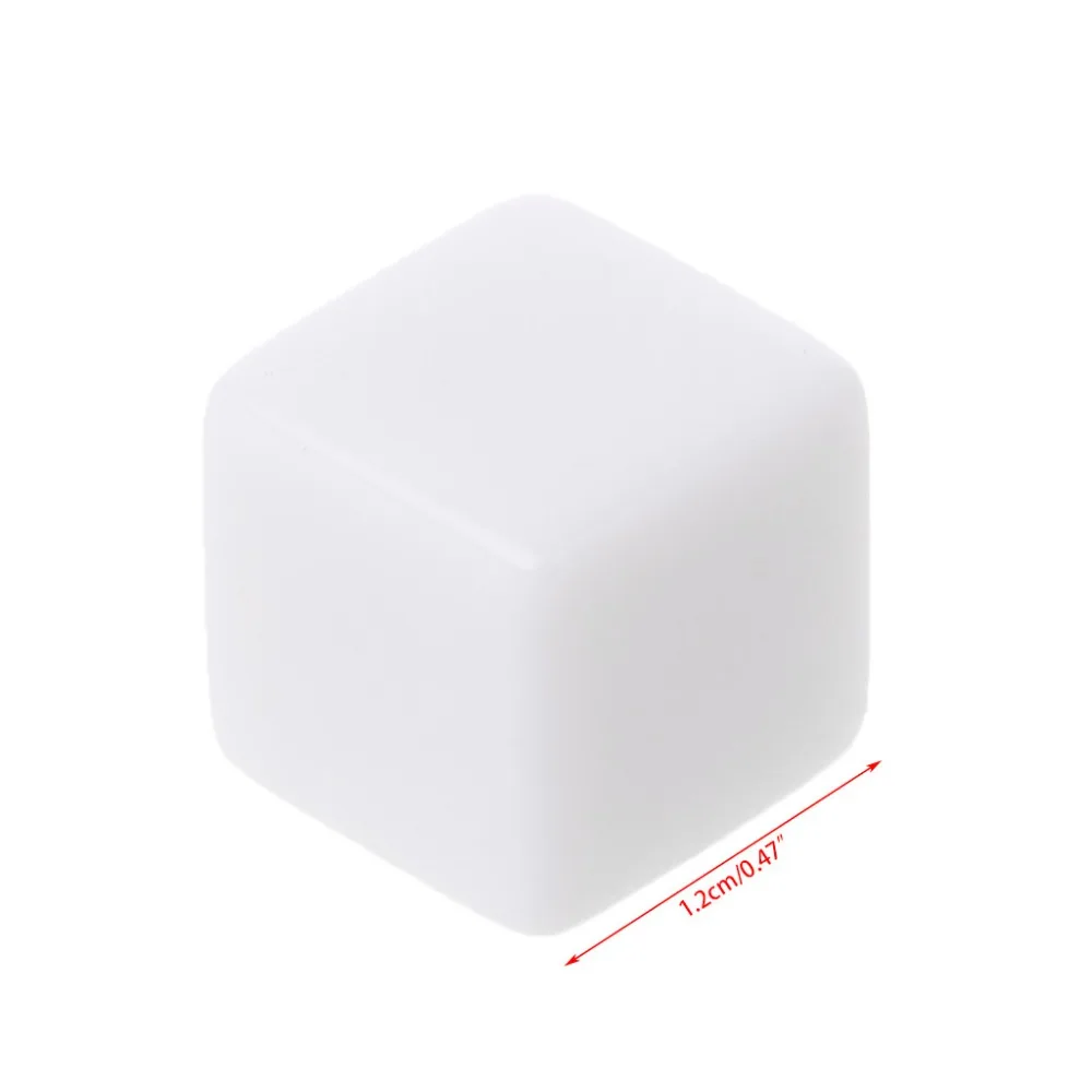 10 шт. D6 игральные кости 12 мм шестигранные для ролевых игр|Кубики| |