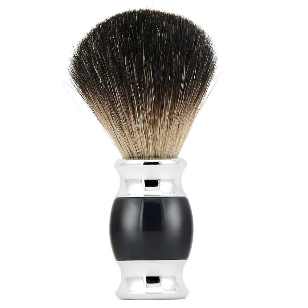 ZY Black Badger Shaving Brush For Man Barber Shaving Razor Soap Shave