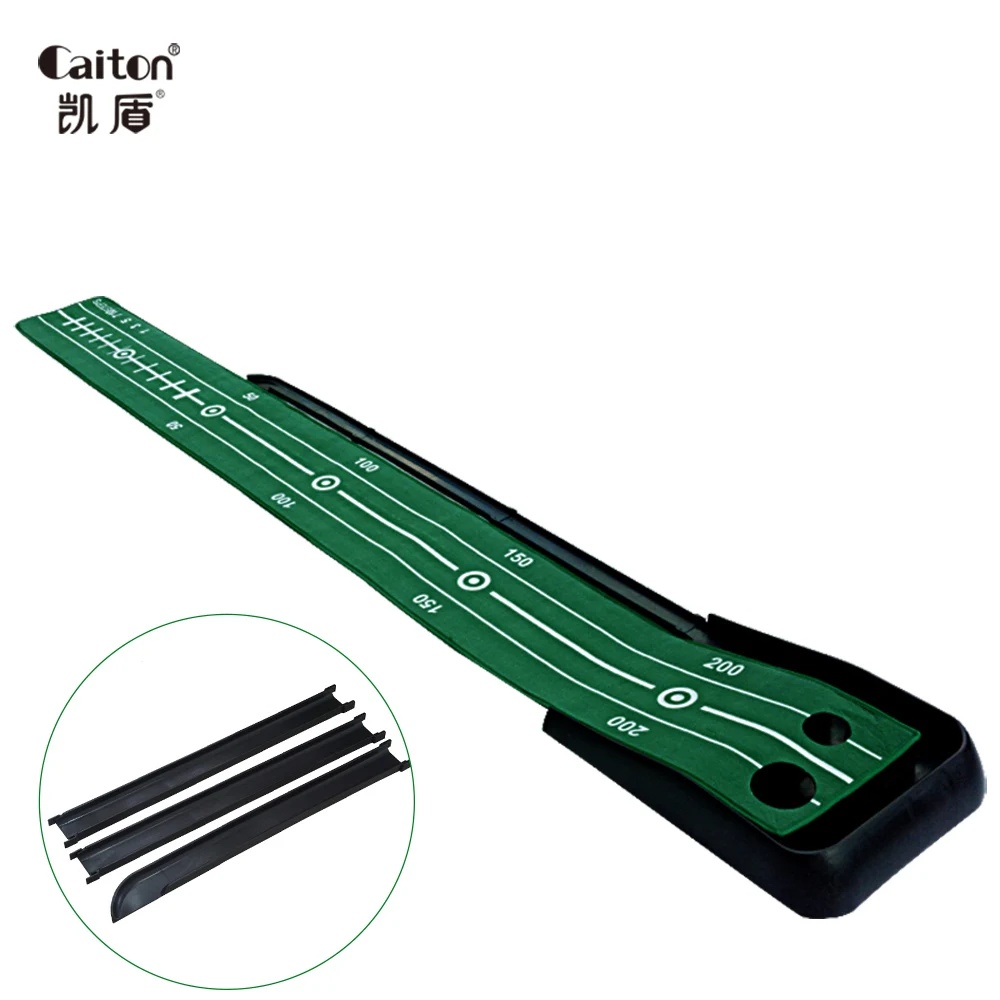 

Caiton Golf Putting Green Indoor sports golf training aids tracked golf putting trainer