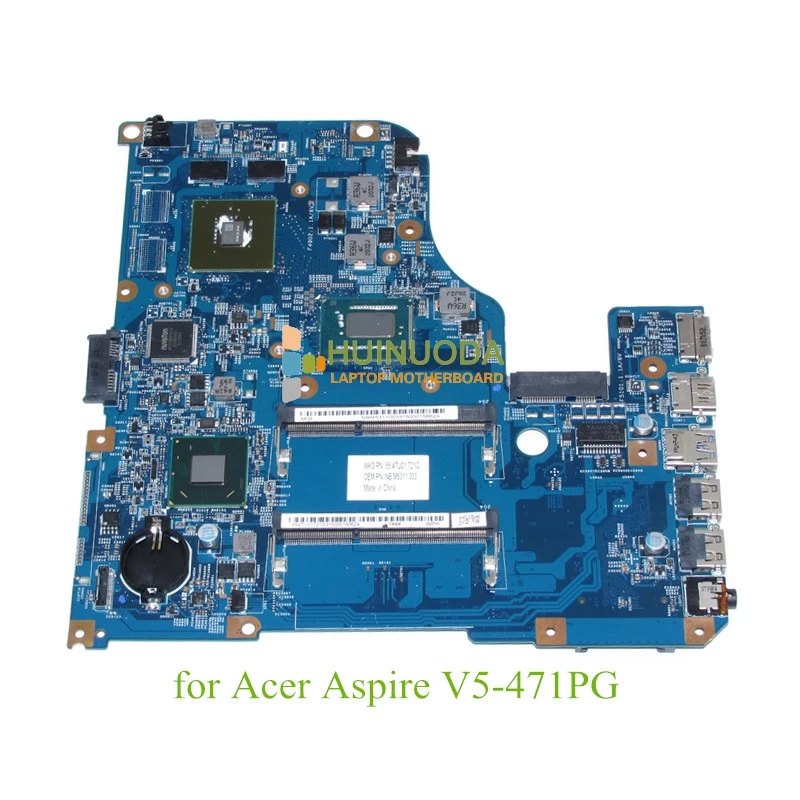 

NOKOTION 48.4TU05.021 NBM5311003 NB.M5311.003 For acer aspire V5-471 V5-471PG Laptop motherboard GeForce GT710M+i5-3337U CPU