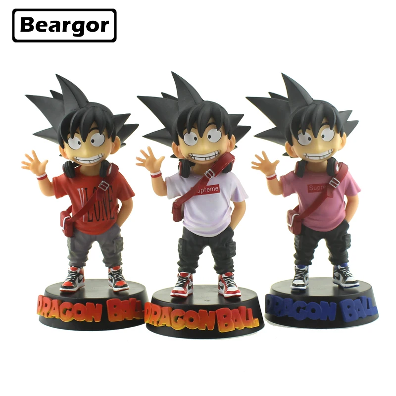 Милый 7 &quotDragon Ball Z Аниме Young GOKU Son Gokou Fashion ver. 3 цвета в коробке 17 см ПВХ фигурка