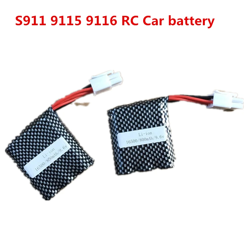 

9.6V 800mAh recharge Battery For S911 S912 9115 9116 remote control car model toy spare parts battery