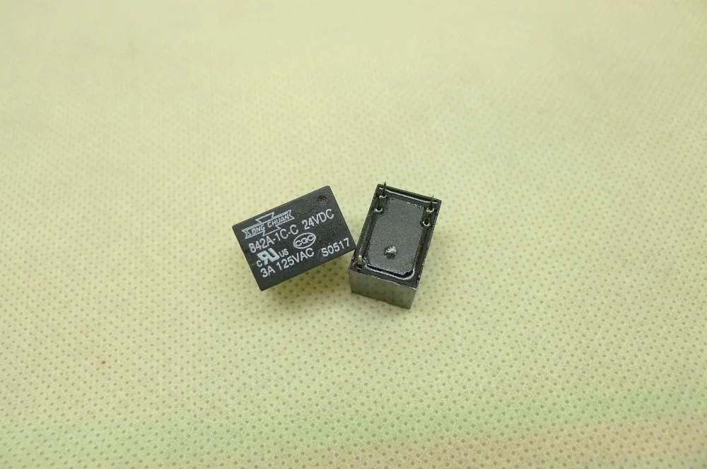 842A-1C-C-24VDC Signal Relay 3A 125VAC 5 Pins | Обустройство дома