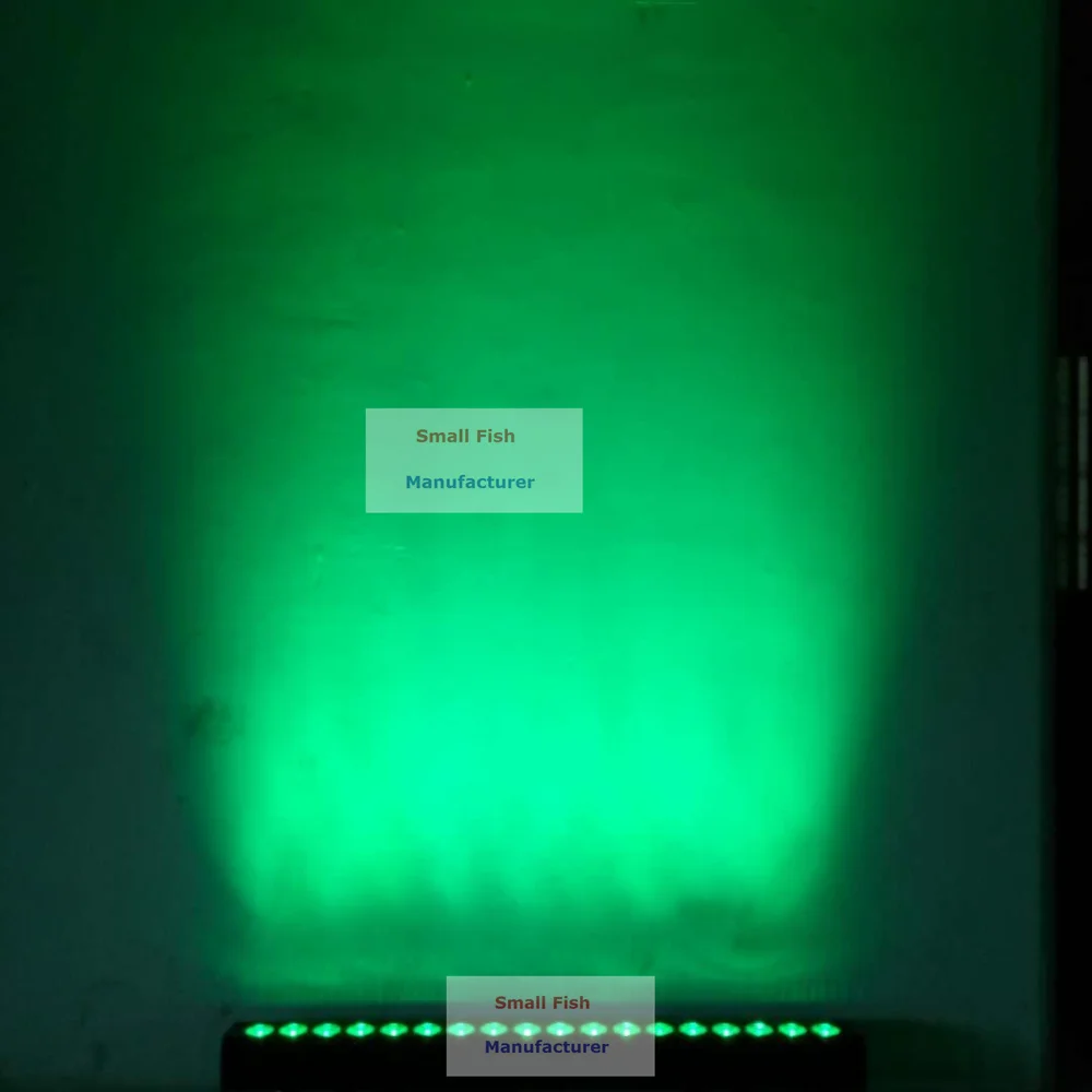 Barra de Luz Lavadora e luz de Inundação Efeito de Luz 2 Pcs 18x18 w Rgbwa uv 6in1 Dmx Lavagem Levou Parede Luzes Dmx512 Dj e bar e festa e show e stage 10 Cheap Efeito de Iluminação de palco