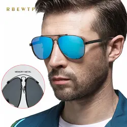 RBEWTP 2019 Новый памяти металла для мужчин's поляризационные очки для вождения Защита от солнца очки для глаз мужские очки интимные аксессуары