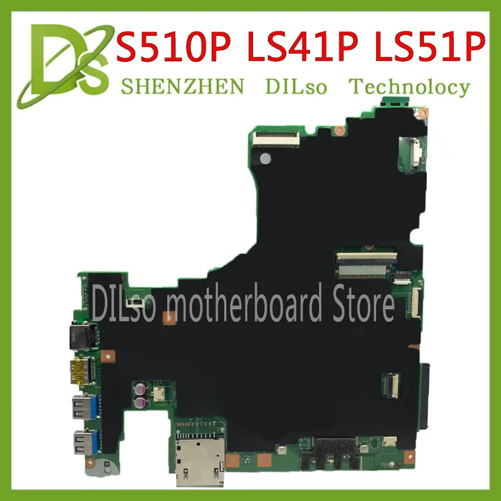 Seller  KEFU 12293-1 48.4L106.011 motherboard for Lenovo S510P LS41P LS51P motherboard I7-4500U CPU GT720M-