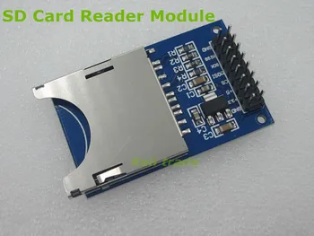 

10PCS/LOT Reading and writing module SD Card Module Slot Socket Reader ARM MCU