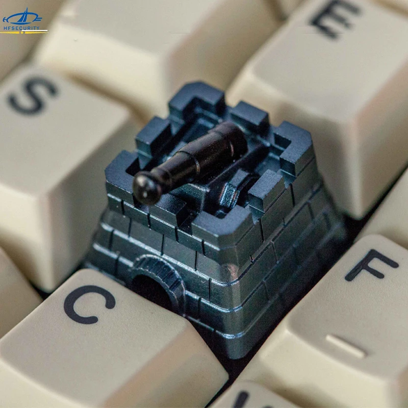 Hfsecure OEM R4 алюминиевые колпачки для механической клавиатуры блокиратор брелок