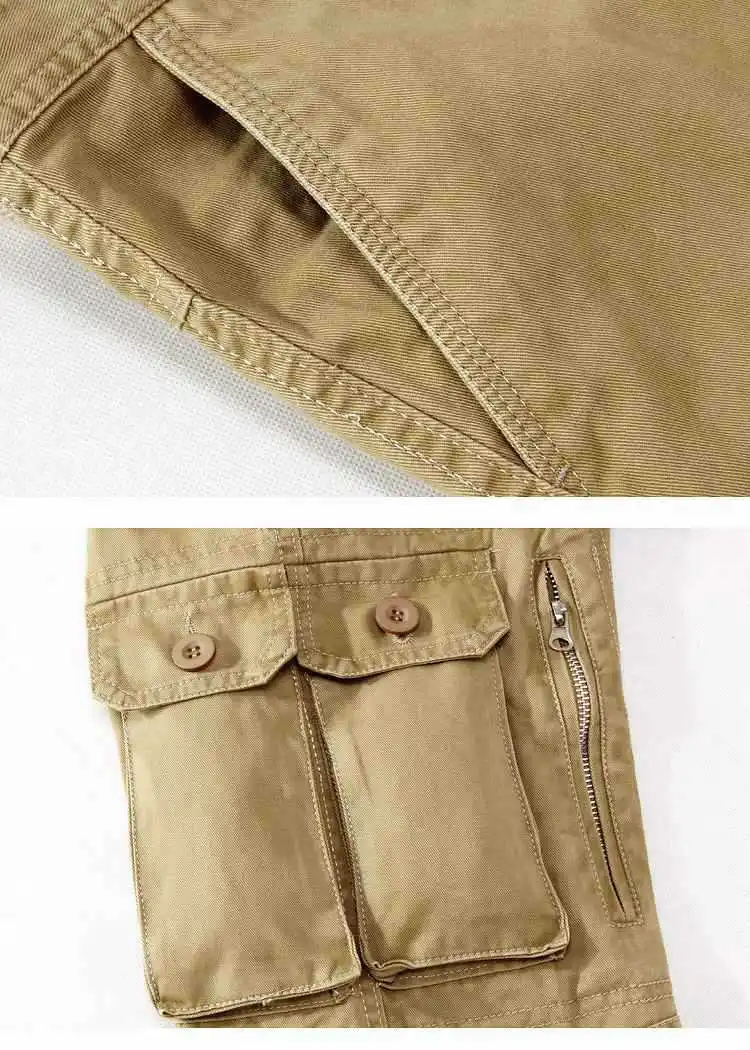 Army Tactical Pants Multi-pocket 100% Cotton Army Green Camouflage Cargo Pants Men Plus Large Size 28-40 cargo pants military cargo pants
