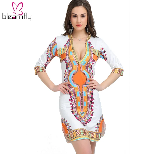 wholesale african dresses for women indian print plus size dashiki wholesaler plus size