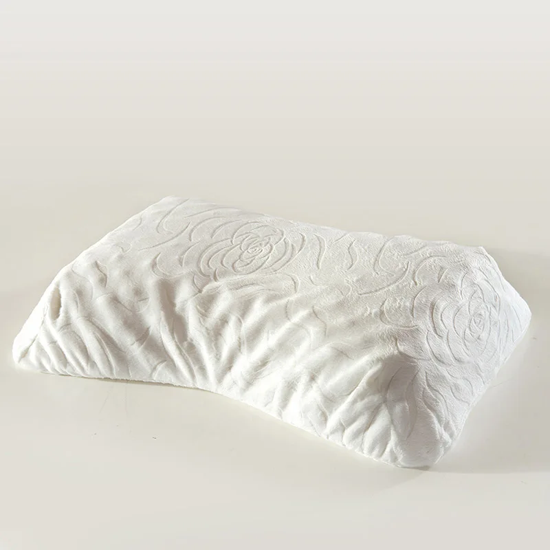 Массажная подушка для шеи из натурального латекса, Подушка для сна с эффектом памяти для взрослых, Подушка для сна, подушка для головы в спальню - Цвет: 5