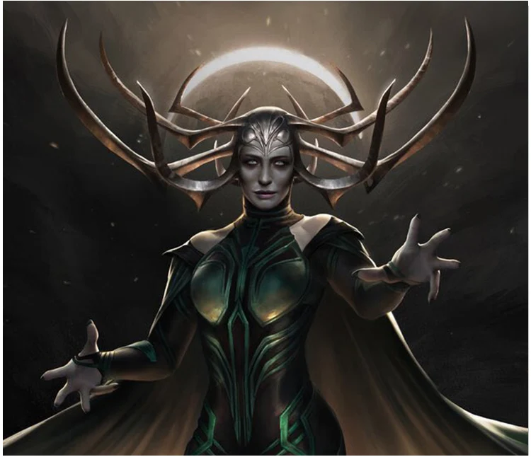 MANLUYUNXIAO Movie Thor 3 Costume Hela cosplay Costume Thor Ragnarok cosplay Costume женские костюмы на Хэллоуин для взрослых