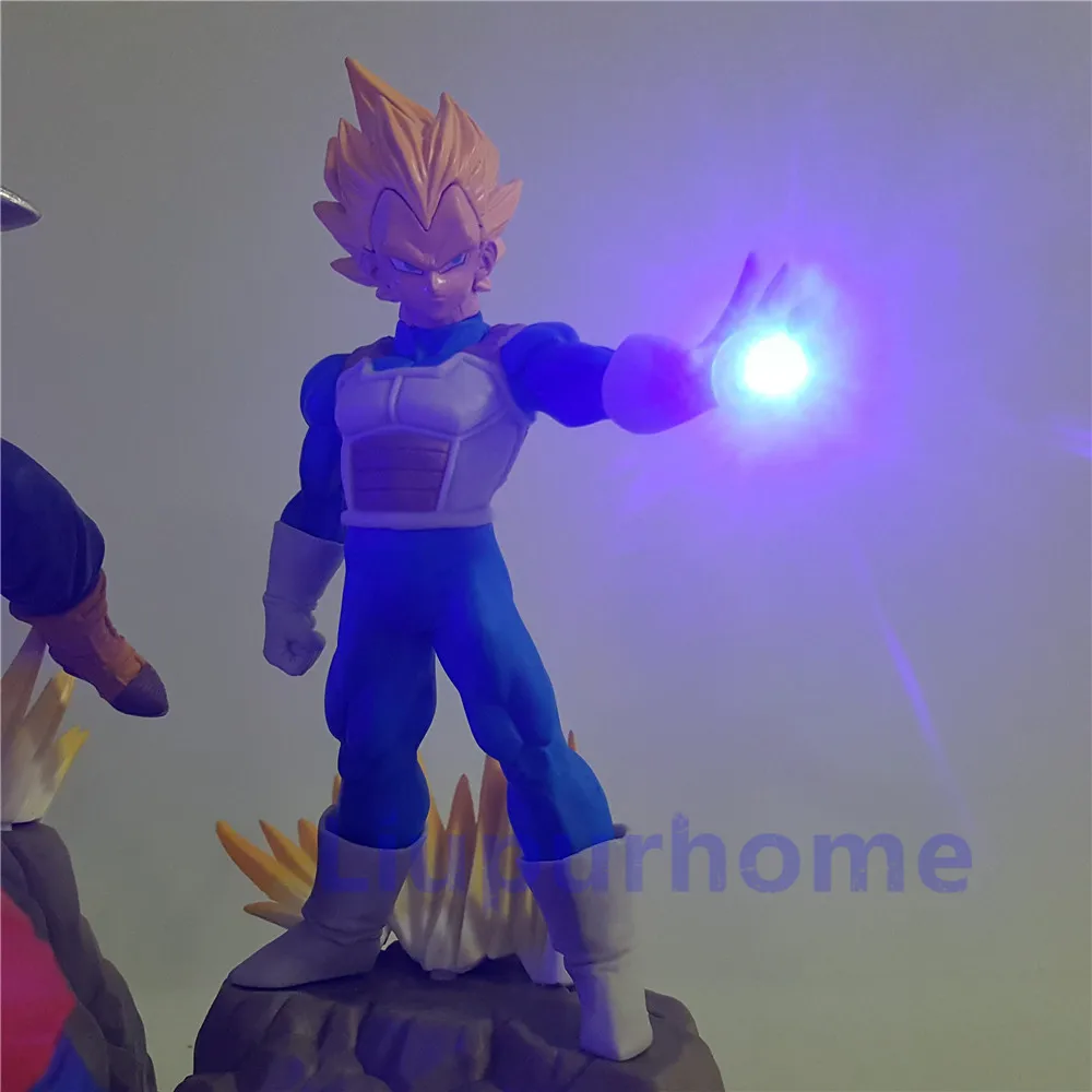 Lampara Dragon Ball Z Goku Vegeta trunks Супер Saiyan игрушки аниме Dragon Ball настольная лампа декор Освещение Сон Гоку светодиодный ночник