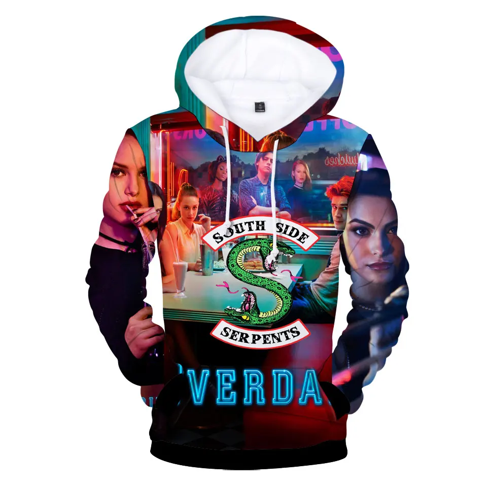 Riverdale Hoodies Men/women 3D Print Fashion  Riverdale Hip Hop Men's Hoodies and Sweatshirt 3D Riverdale Clothing 4XL