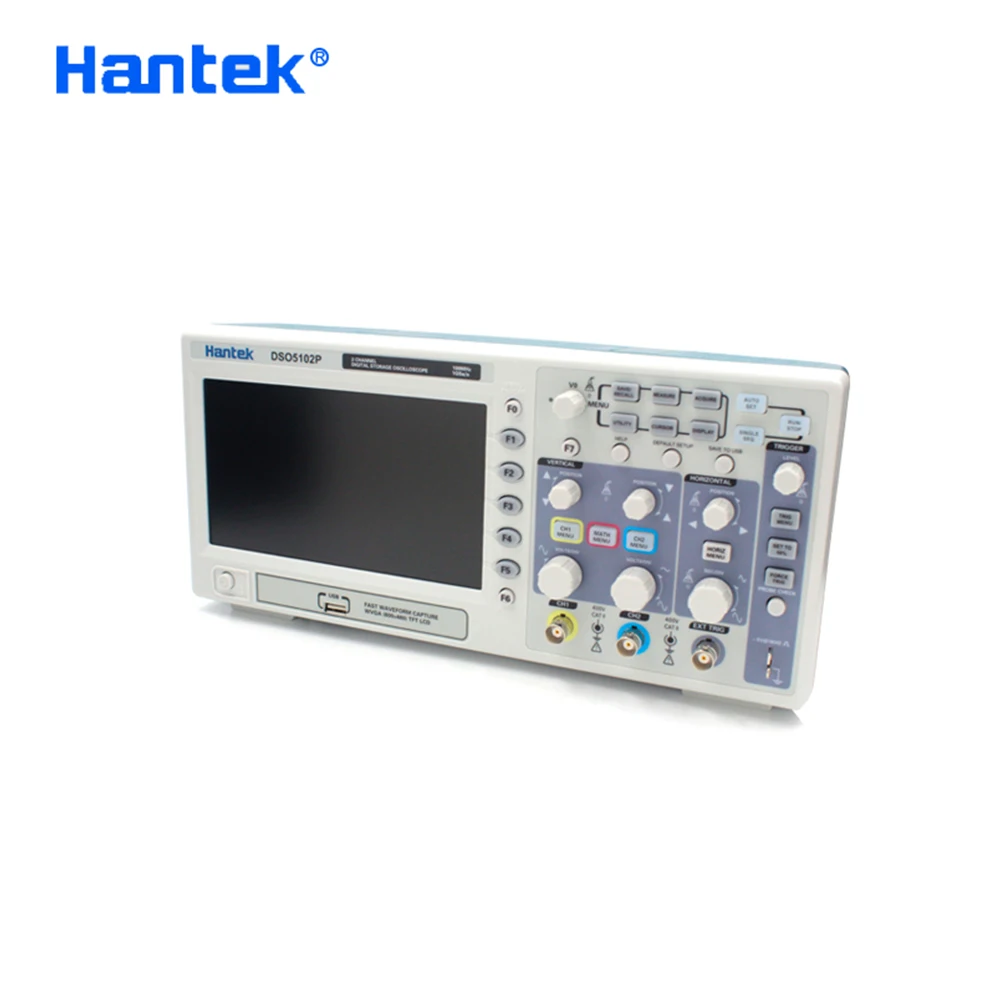 [Hantek] Цифровой осциллограф оригинальной hantek DSO5102P 100 МГц, 2 канала может USB Подключите ПК осциллографов. автомобиль инструменту диагностики