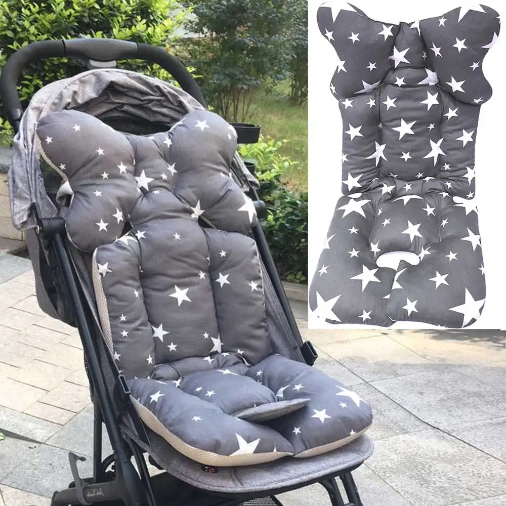 

Baby Stroller Cotton Cushion Head Support Stroller Accessories Pram Pad Baby Carriages Mats Newborn Kid Car Chair Seat Cushion