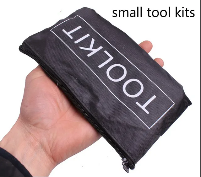 2pc /lot small tool bag 19cm*11cm Simple tool kits nylon 300D with