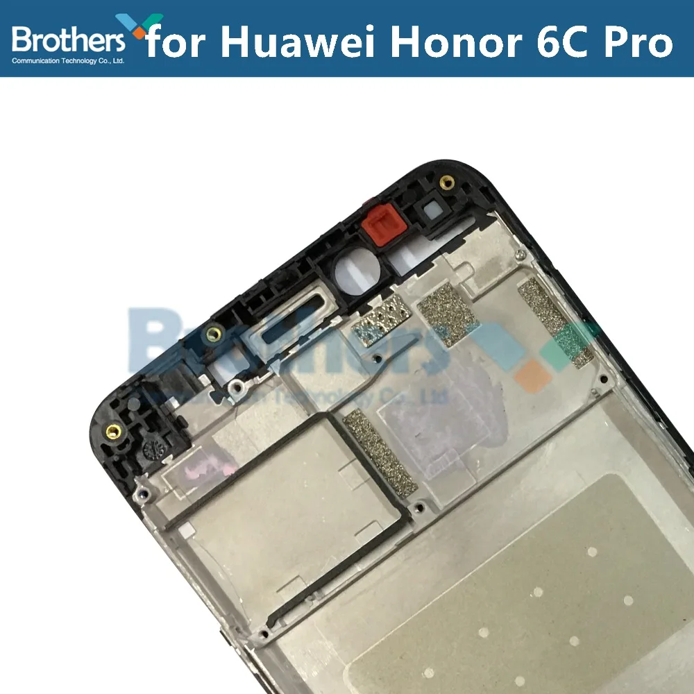 Передняя рамка для huawei Honor 6C Pro, ЖК-рамка, использованная для обновления, передний корпус для Honor 6C Pro, ЖК-рамка, запасная часть телефона