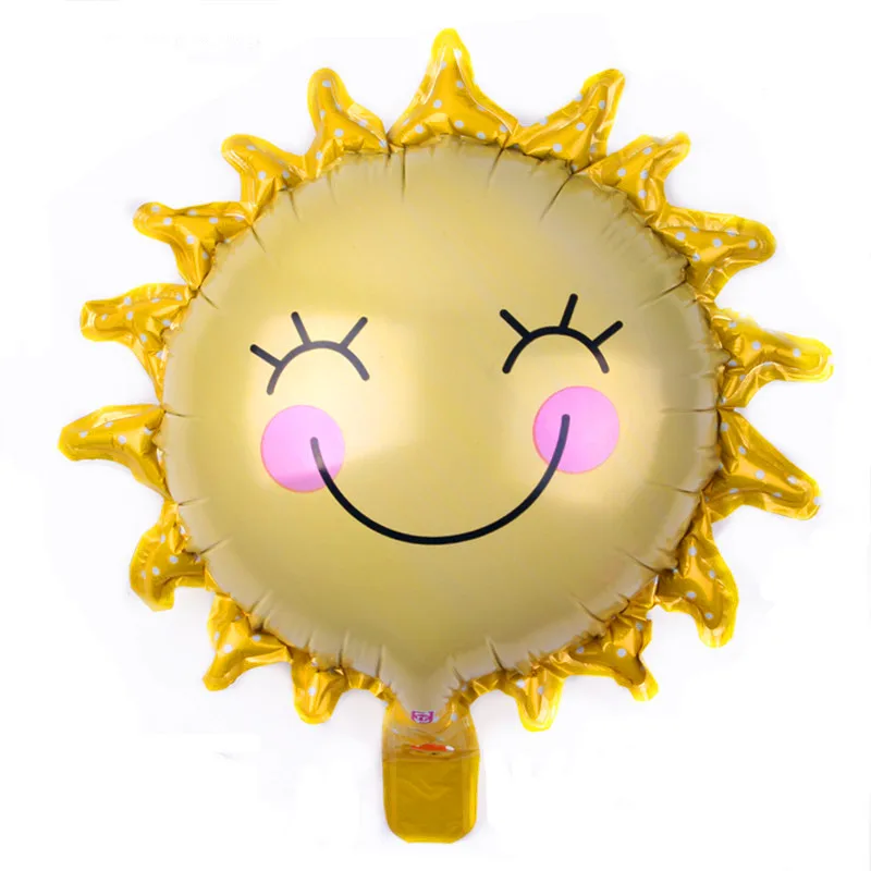 Новинка 1 шт мини цветные подсолнухи Детские алюминиевые воздушные шары с тортом на день рождения воздушные шары оптом детские игрушки