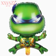 XXYYZZ новые воздушные шары из фольги черепашек-ниндзя TMNT Globos вечерние воздушные шары с гелием подарок на день рождения надувные воздушные шары