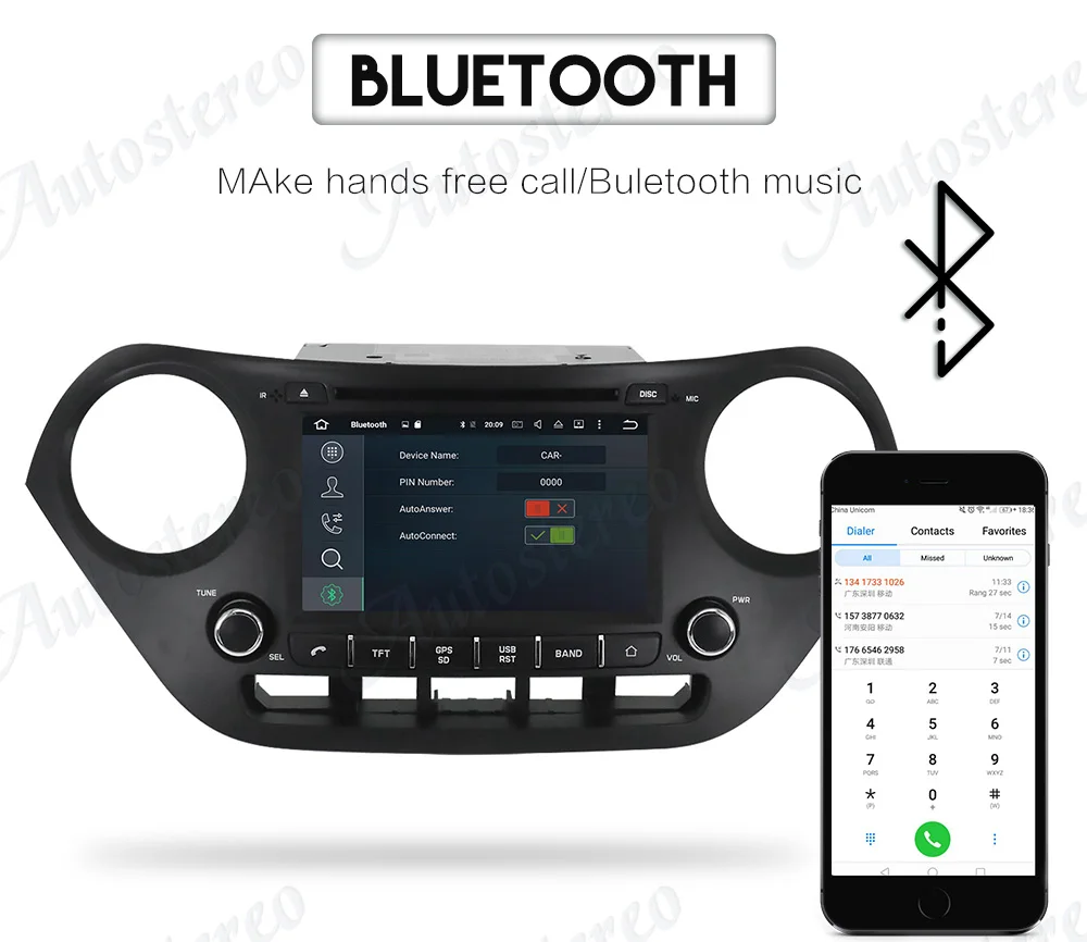 Discount DSP newest Android 9.0 Car DVD Player for Hyundai I10 I-10 2013+ GPS navigation multimedia satnav stereo radio tape recorder Nav 16
