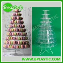 1 Satz Klar Macaron Halter für Macaron display-ständer, Macaron turm, Macaron baum