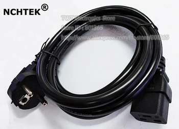 

NCHTEK European Schuko to C19 AC Power Cord,EU 3pin Male Plug CEE 7/7R to IEC320 C19 Female Power Adapter Cable/Free shipping