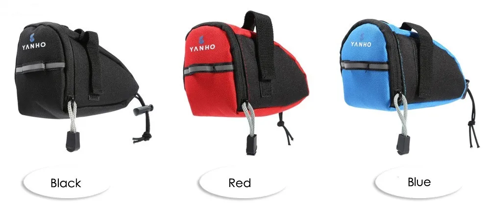 Водонепроницаемая велосипедная седельная сумка, 15 см* 10 см* 8 см, светоотражающая велосипедная седельная сумка, подседельная сумка для велосипеда, аксессуары для активного отдыха