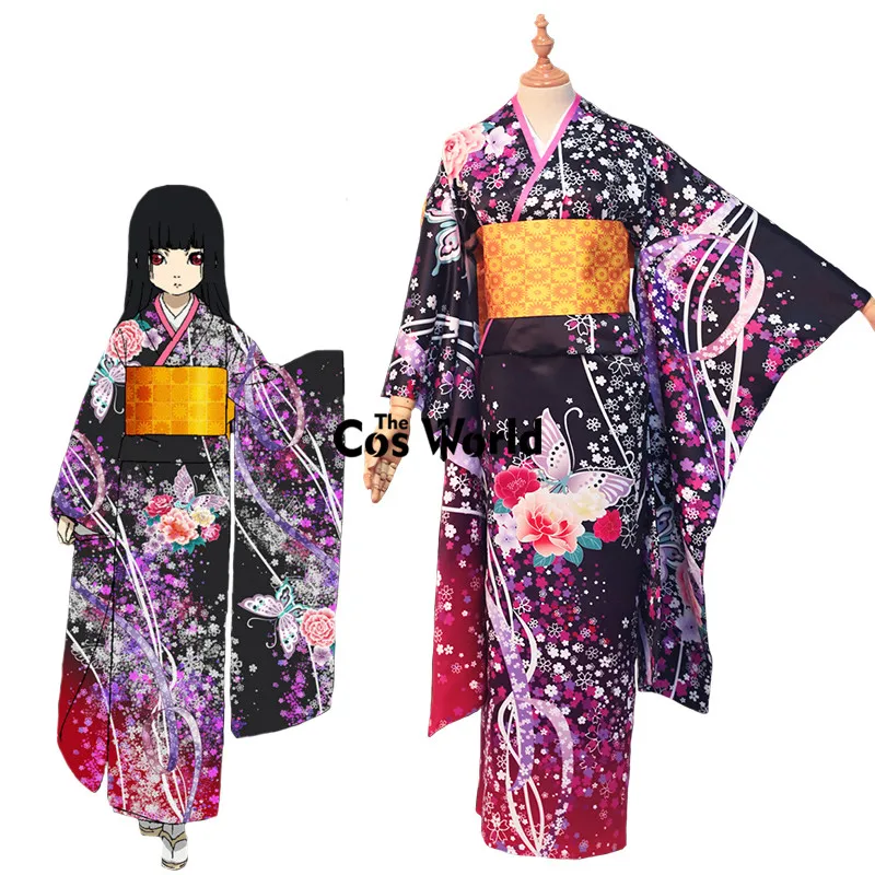 新作からsaleアイテム等お得な商品満載 地獄少女閻魔愛振袖着物の華麗なオリジナルアニメコスプレ衣装p コスプレ 新作からsaleアイテム等お得な商品満載 地獄少女閻魔愛振袖着物の華麗なオリジナルアニメコスプレ衣装p コスプレ