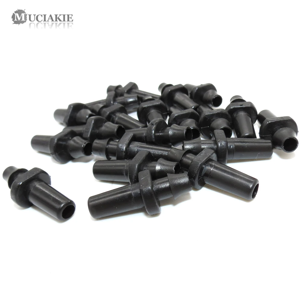 50 шт. OD 5.8 6.4mm с коническим отверстием производства x 1/4 ''Barb разъемы