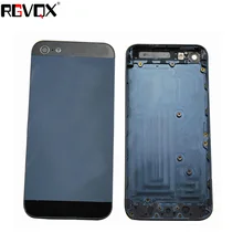 

New Back Cover For iPhone 5 5G Housing Battery Cover Door Rear Cover High Quality Replacement Aluminum Alloy