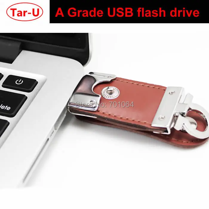 Натуральная искусственная кожа USB флеш-накопитель 4 ГБ 8 ГБ 16 ГБ 32 ГБ коммерческий Флешка креативный 64 Гб usb флешка