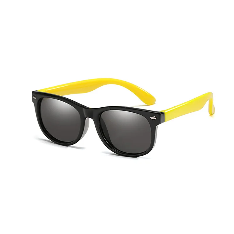 Новые поляризованные солнцезащитные очки для детей для маленьких мальчиков и девочек модный комплект детской поляризованные солнцезащитные очки UV400 очки ребенок очки Gafas - Цвет линз: R01-C16