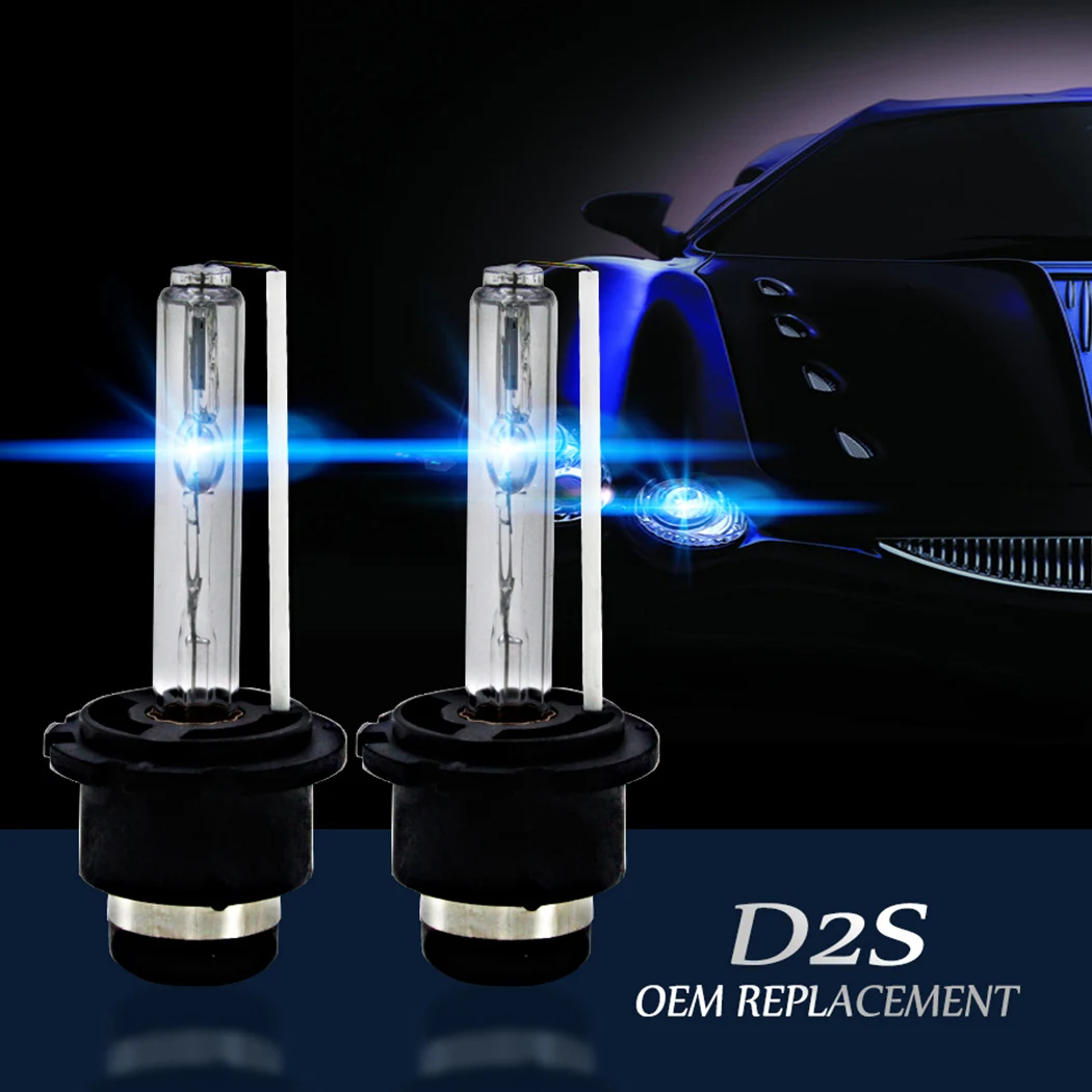 DOZZOR 2 шт./компл. HID светодиодный автомобильная лампа комплект лампы 35 W 6000 K для D1S/D1C D1R D2S D2R D3S/D3C D4S D4R D2S D2R