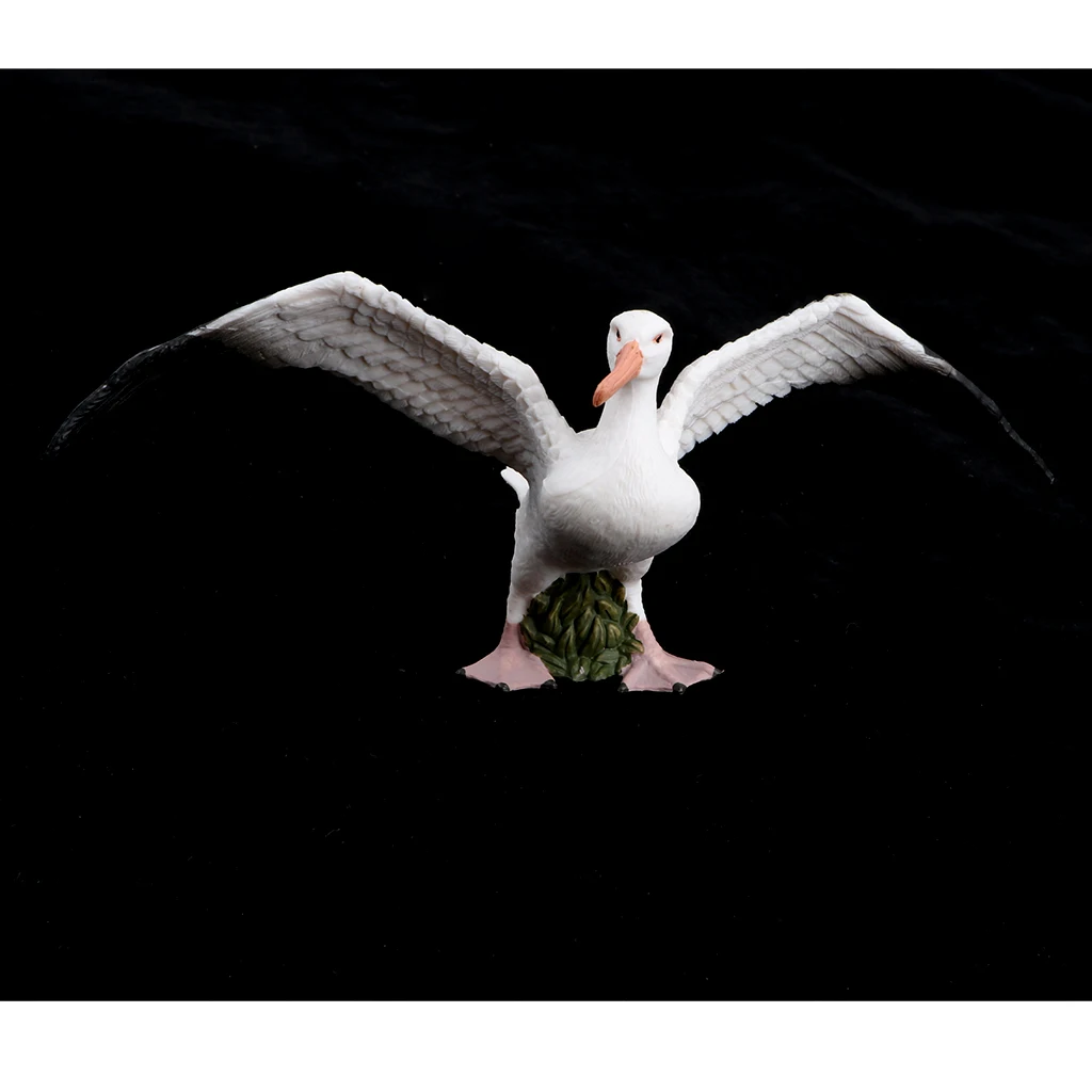 Wild/Farm Animal Models Toy - Simulation Seagull Bird Model Animals Action Figure Kids Educational Learning Nature Playset Toys