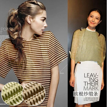 

Satin organza big fine satin texture solitary temperament really Siou root gauze material organza material