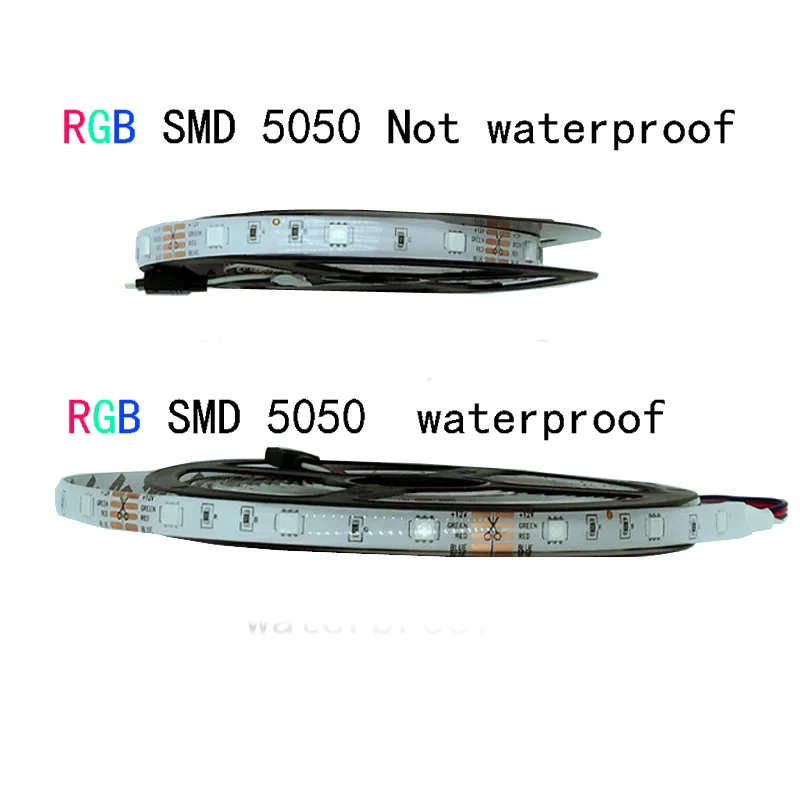 Светодиодная лента RGB СВЕТОДИОДНАЯ SMD 5050 светильник водонепроницаемый диод 30