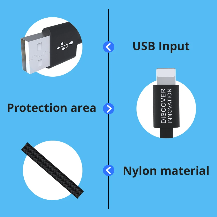 Кабель NILLKIN для iPhone USB кабель передачи данных зарядный Шнур Xs Max X Xr 8 Plus iPad Pro iPod 0