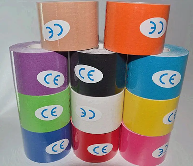 

Muscle stickers self-adhesive tape Kinesio ski anti-freeze face muscle internal effect patch sports bandage 5cmX5m