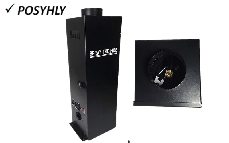 Новинка 2016! 200 Вт пламенная машина вручную + AC110 240V DMX512 управляемая