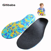3D Orthotic Insoles flat feet for kids and Children Arch Support insole for X-Legs child orthopedic shoes Foot Care