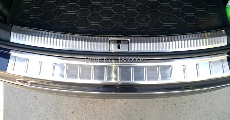 For 2016 2017 2018 VW Tiguan Mk2 Car Rearguards Trunk Rear Tail Box Bumper Pedal Plate